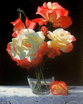 unknow artist Still life floral, all kinds of reality flowers oil painting  53 Spain oil painting art